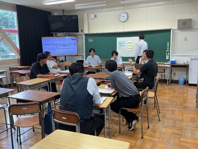 ８組国語の様子